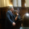 Michael Brown Exports His “Dangers of Gay Activism” Message to Peru Brown speaking to the Parliament of Peru