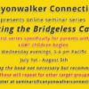 Online Seminar Series for Walking the Bridgeless Canyon radio show