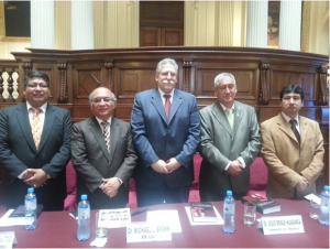 Michael Brown in Parliament of Peru