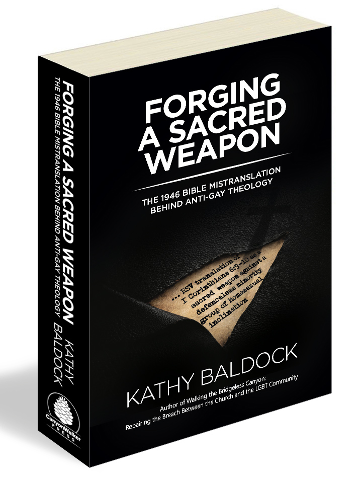 PRE-PURCHASE | COMING SPRING 2026 | FORGING A SACRED WEAPON: The 1946 Bible Mistranslation Behind Anti-Gay Theology